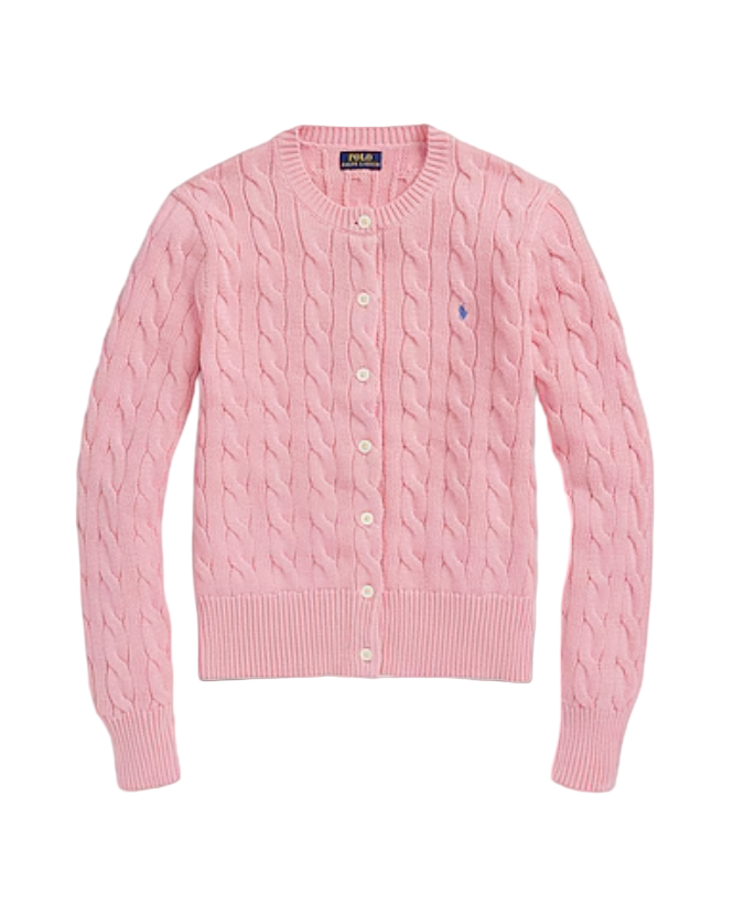 Crewneck Cardigan Sweater