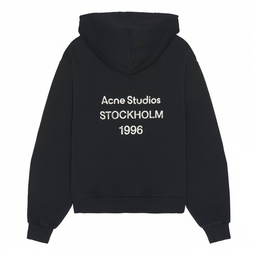 Black Hoodie - White Background
